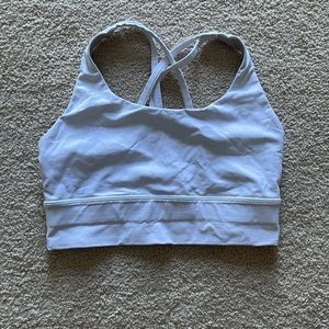 Lululemon Longline Energy Sports Bra White